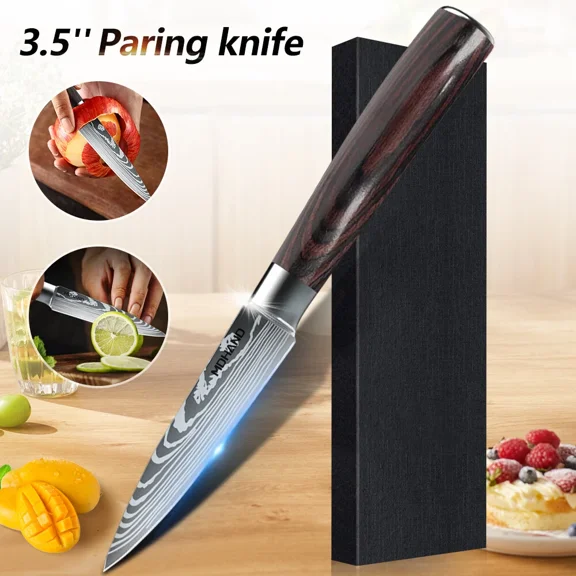 3.5Inch Kitchen Paring Knife Peeling Knife Stainless Steel Small Kitchen Knife