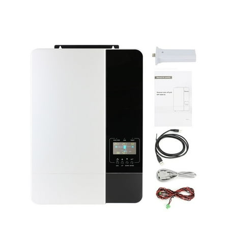 3.5KW/5KW Hybrid Solar Inverter 48V 230V MPPT 80A/100A Pure Sine Wave Inversor Can Work Without Battery Support Wifi ,Multiple Protection Functions