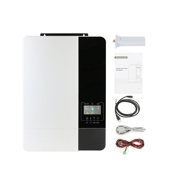 3.5KW/5KW Hybrid Solar Inverter 48V 230V MPPT 80A/100A Pure Sine Wave Inversor Can Work Without Battery Support Wifi ,Multiple Protection Functions