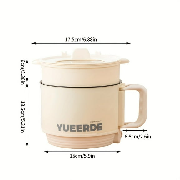 3.5L Electric Hot Pot - Non-Stick Portable Electric Wok with Triple Power Control, Multi-Functional Stewpot - Ideal for Hotpot/Soup/Stir-Fry/Steak/Ramen, Home Kitchen Essential