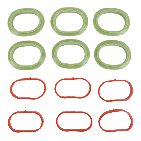 3.5L Engine Intake Manifold Gasket Set Compatible for Mercedes Benz,E350,C350,C300,E400 V6 2012-2018 2761410180 2761410080