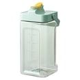 thumbnail image 1 of 3. 5L Large Beverage Dispenser with Spigot, Plastic Iced Tea Juice Container for Fridge, Leak-Proof Cold Water Pitcher with Handle for Party Camping Picnic, 1 of 6