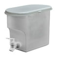 thumbnail image 1 of 3.5L Refrigerator Water Dispenser BPA-Free Plastic Cold Beverage Pitcher with Faucet - 118.3oz Temperature-Resistant Drink Container for Fridge Storage, 1 of 9