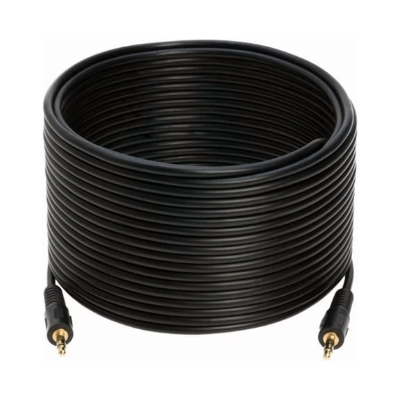 3.5Mm 100Ft Audio Stereo Male To Male Cable Aux Headphone Stereo Cord