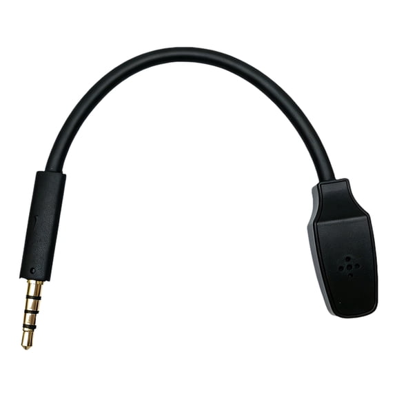 3.5Mm Headsets Microphone for DeltaII Headphone with 3.5Mm Gold-Plated Plugs, Flexible Gooseneck Boom Mics, for Gaming Chats and Meeting Calls