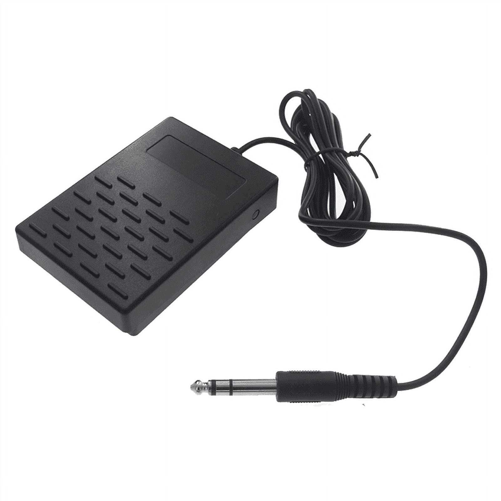 3.5Mm Interface Compact Sustain Pedal Universal Single for Piano Electronic Keyboard Elctronic Foldable Drum Part