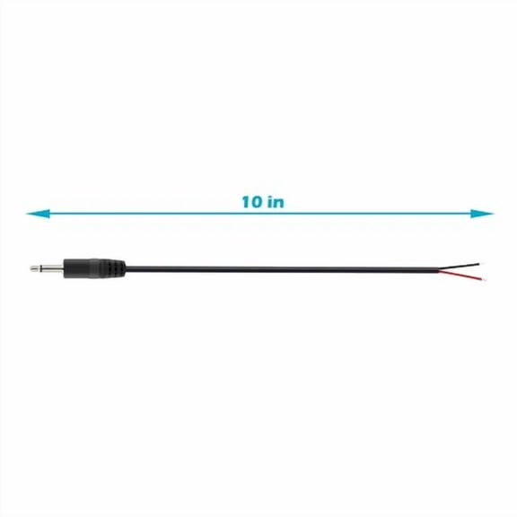 3.5Mm Male Plug To Bare Wire Open End Ts 2 Pole Mono 3.5Mm Plug Jack Audio Cable