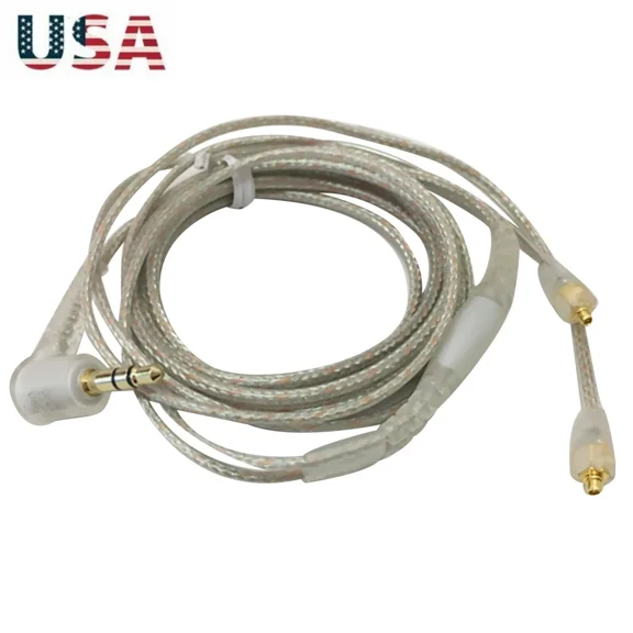 3.5Mm Plug Ofc Audio Earphone Cable For Shure Eac64Cl Se215 Se315 Se425 Se535 C
