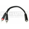 thumbnail image 1 of 3.5Mm Stereo Jack - 2 Rca Plug Dj Audio Cable, 1 of 1