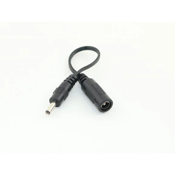 3.5Mm X 1.35Mm Male Plug To 5.5Mm X 2.1Mm Female Socket Dc Power Adapter Cable