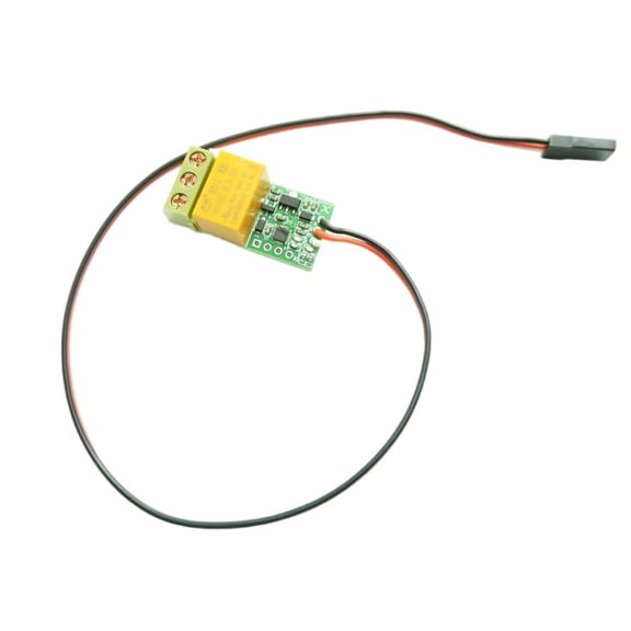 3.5V-12V PWM RC Relay Switch for RC Car Boat Aircraft, Normally Open/Closed Self-Locking RC Relay Switch Light Controller Reverse Protection RC Relay Switch
