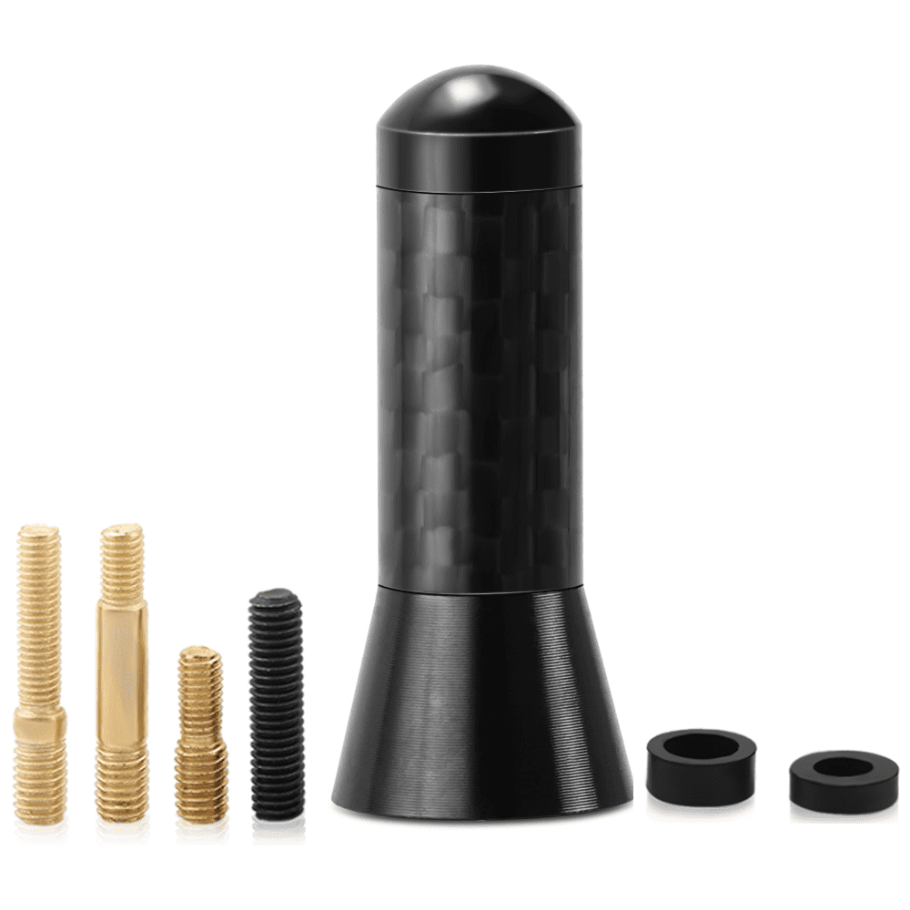 3.5cm Car Antenna style Carbon Fiber radio fm antena For Renault Koleos