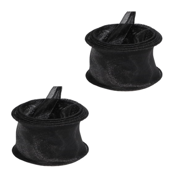 3.5cm Wide Tulle Ribbon Shoelaces Breathable Sheer Organza Flat Shoe Strings For Shoe Decors Handbag Strap Craft Project