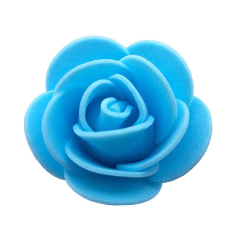3.5cm foam flower simulation rose foam bear unicorn DIY raw materials