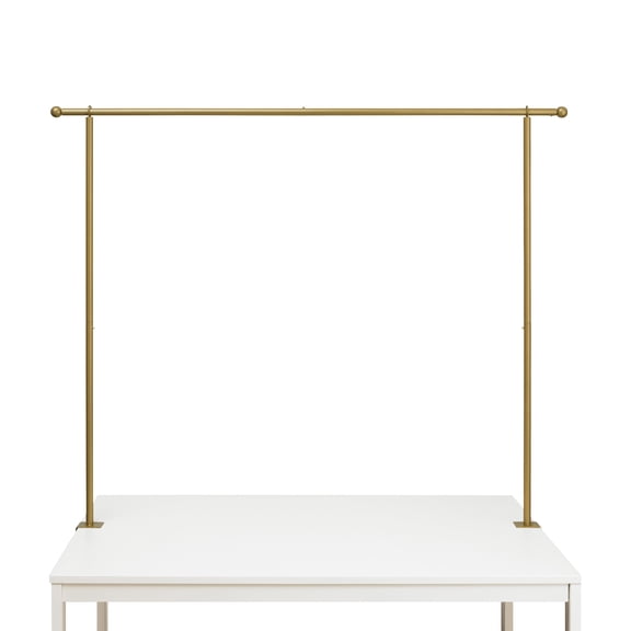 Celebrate It 3.5ft Gold Adjustable Tabletop Arch - Metal Floral Display Frame for Centerpieces, Weddings, Parties & Event Decor