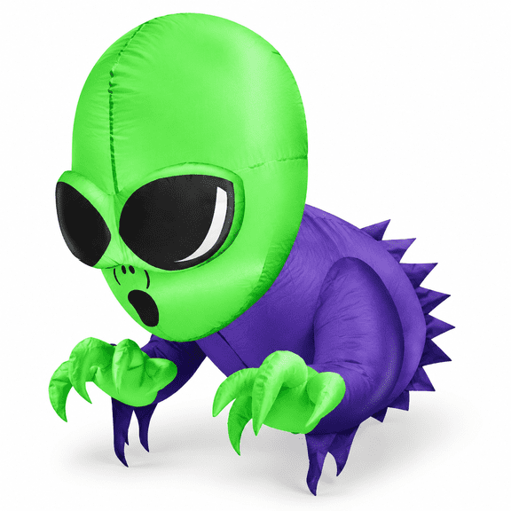 3.5ft Tall Alien Window Breakout Outdoor Inflatable Decoration