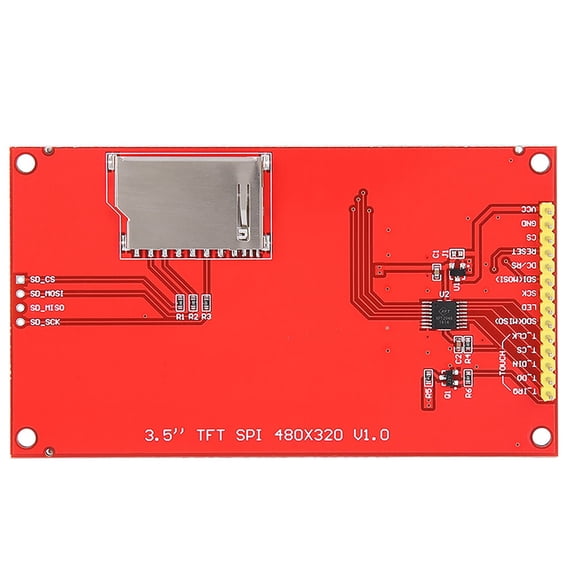 3.5in 480x320 HD LCD Display Module with Touch Screen and SPI Interface