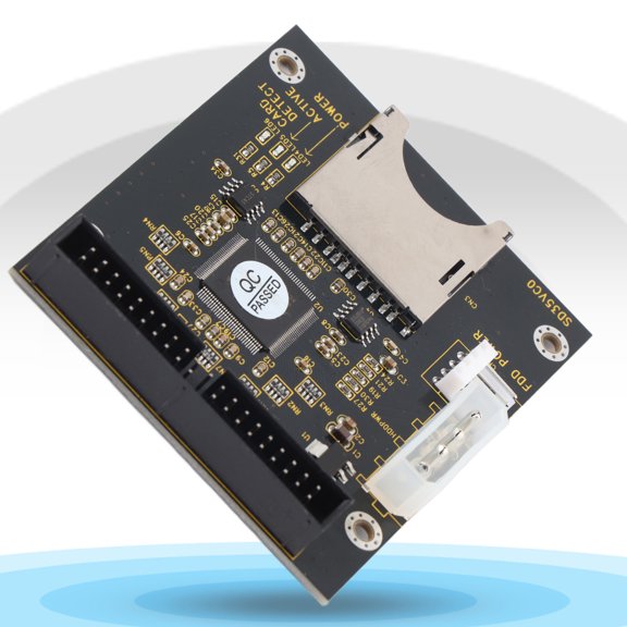 3.5in IDE Adapter For SDXC/SD/MMC Cards, Install OS, Lightweight, Compatible With <span Style="background:red"></span>