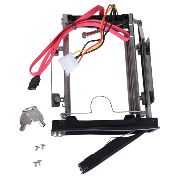 3.5in SSD to 5.25in Hard Drive Adapter Internal Drive Bay Converter Mounting Kit