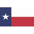 thumbnail image 1 of 3.5in x 2in Texas State Flag Magnet Bumper  Vinyl Car Magnetic Sign, 1 of 1