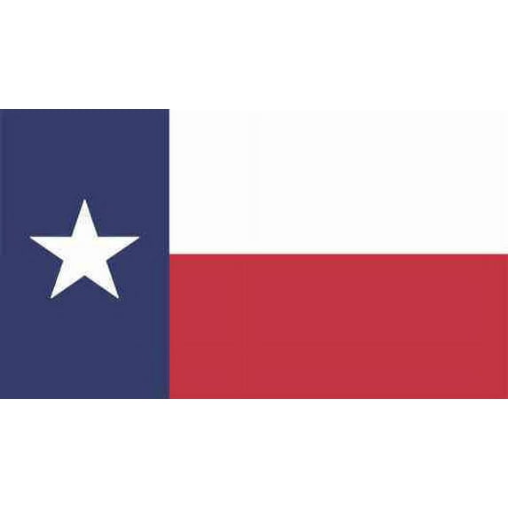 3.5in x 2in Texas State Flag Magnet Bumper Vinyl Car Magnetic Sign