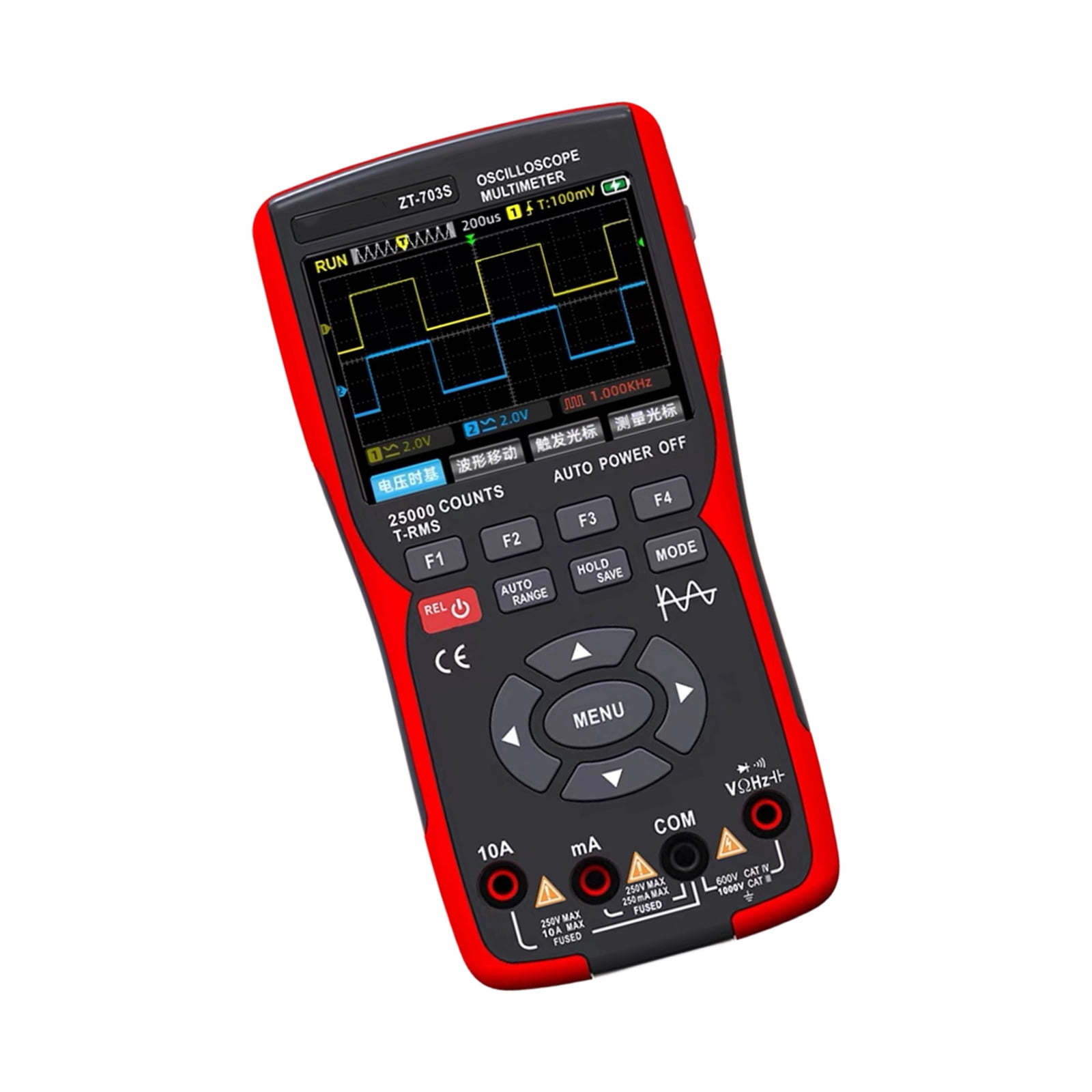 3.5inch Color Screen Digital Multimeter With Oscilloscope Generator For Electronic Testing Electronics Circuit Repair