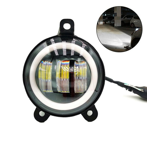 3.5inch Round LED Work Light Bar Spot for Pods Driving Fog Lamp Offroad