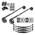 thumbnail image 1 of 3.5k TK Heavy Duty Tandem Axle Kit with Suspension- 7000 lb Capacity (Drop Axle Series), 85/00 (Loose Spring Seats) / 5x4.5 Bolt Pattern, 1 of 6