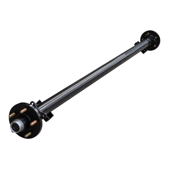 3.5k TK Trailer Axle - 3500 lb Idler 5 Lug - Dexter Compatible, 85" Hubface 70" Spring Center / 5x5 Bolt Pattern