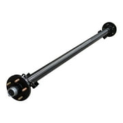 3.5k TK Trailer Axle - 3500 lb Idler 5 Lug - Dexter Compatible, 89 Hubface 74 Spring Center / 5x4.5 Bolt Pattern