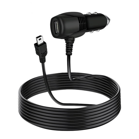 3.5m Universal Mini USB Car Charger Extra USB Slot, 2A 5V Output, Protects Against Overloads
