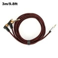thumbnail image 1 of 3.5mm 1/8”TRS Male to 2X 6.35mm 1/4" TS Male Mono Y-Type Cable Splitter Compatible for Home Stereo Systems Laptops Amplifiers Mixers MP33m/9.8ft, 1 of 8