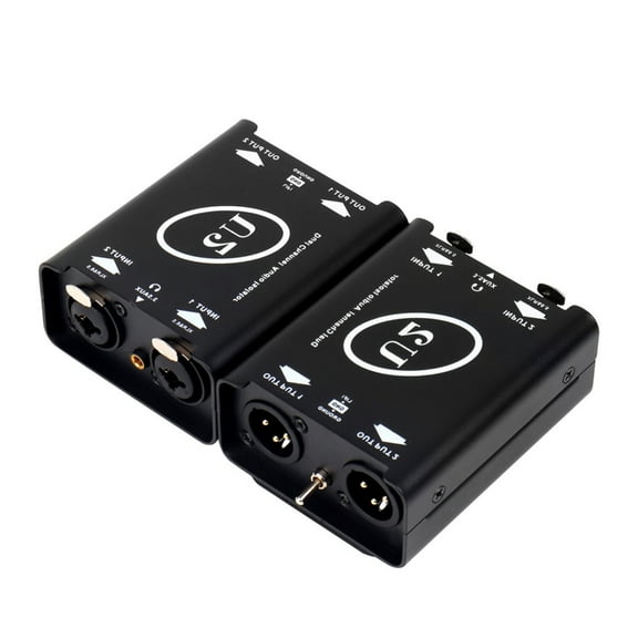 3.5mm 2 Channel Ground Noise Isolator Noise Filter Eliminate Noise