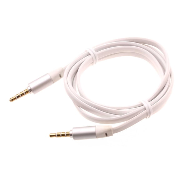 3.5mm 6ft Aux Cable Adapter Car Stereo Aux-in Audio Cord Speaker Jack Wire J2V for LG Exalt LTE, G Flex 2, Tribute 5, Wine 2, Volt 2, Stylo 3 Plus 2 Plus, Phoenix 3 2, Harmony 4 2, Fortune 2
