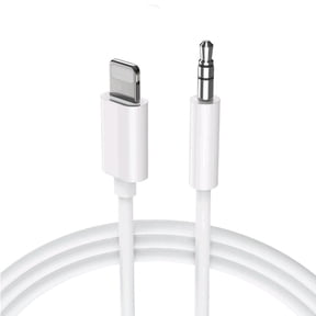 3.5mm AUX Audio Car Adapter Auxiliary Cable Cord For iPhone 13 Pro Max 8 Plus