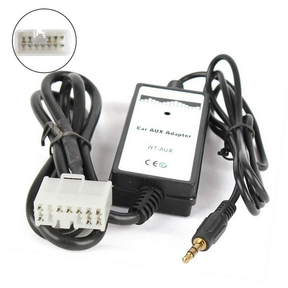 3.5mm AUX Audio Input Adapter for Toyota Sedan Models