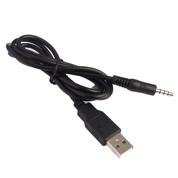 3.5mm AUX Audio To USB 2.0 Male Charge Cable Adapter for Mobile Phones with Strong Versatility and Multiple Charging Options