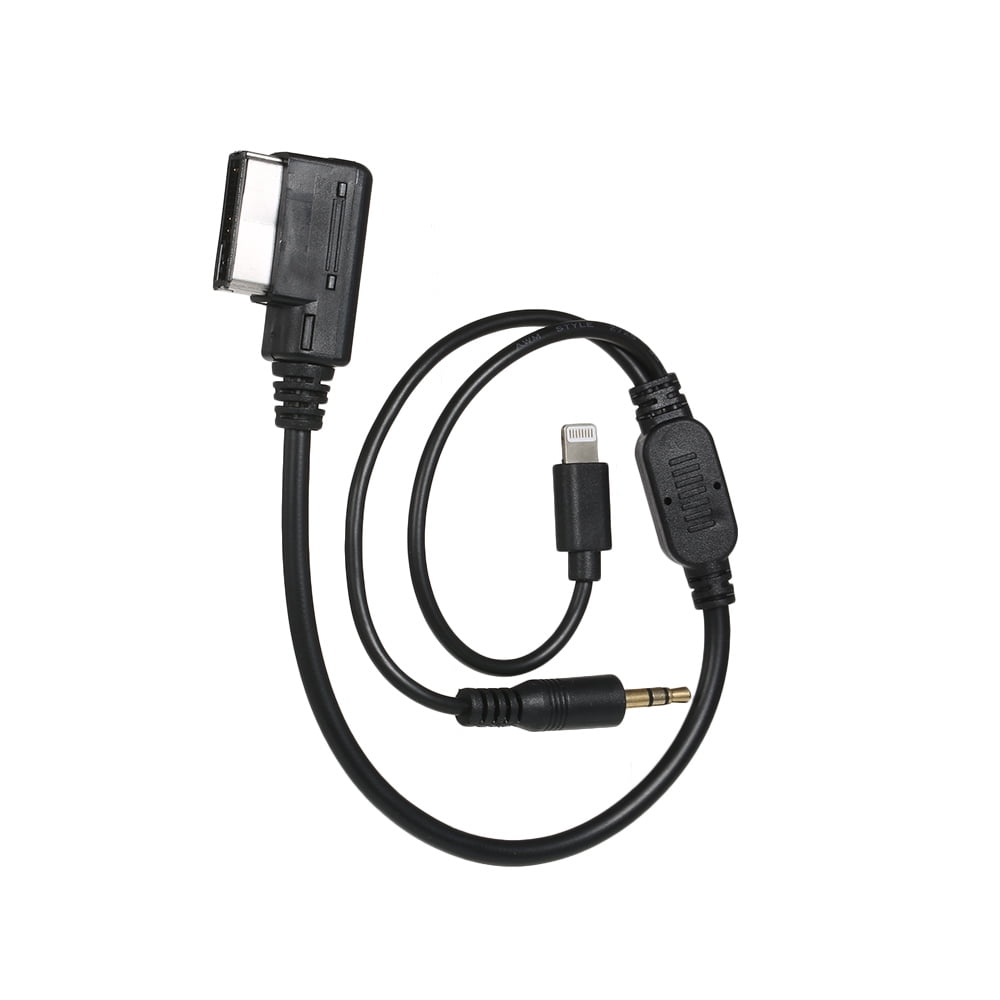 iPHONE 13 12 11 X 8 7 PLUS BMW MINI COOPER AUX IN ADAPTER USB CABLE  61122354478