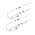 thumbnail image 1 of Lightning to 3.5mm Aux Headphone Jack Adapter (2Pack)Audio Charger Cable Splitter for Apple MFi Certified for iPad Air for iPhone 14 13 12 Pro Max Connector Dual Lighting Charging Earphone Car Dongle, 1 of 7