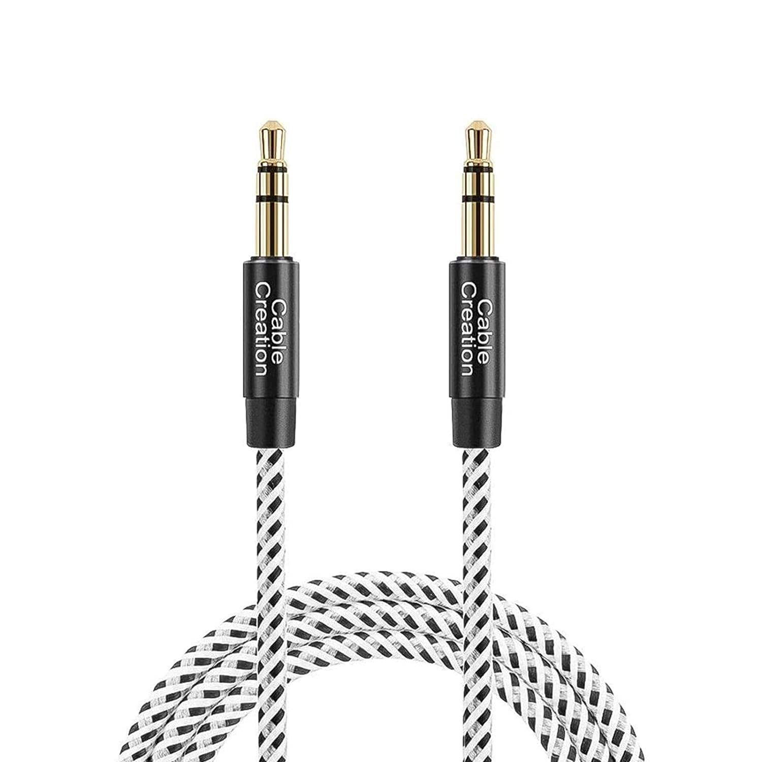 3.5mm Audio Cable, (10 Ft/3M) Male to Male Auxiliary Audio Cord Compatible with Headphones, iPods,