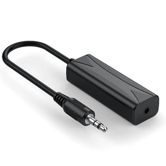 3.5mm Audio Noise Isolator Supply Ground Interference Eliminator Current Acoustic Isolator Speaker Car Audio Isolation