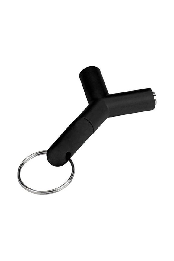 3.5mm Audio Splitter - Male to 2 Female, Compact & Keychain Cap - Stereo Adapter for Headphones/MP3 Players