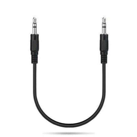 3.5mm Aux Cable 3FT Audio Auxiliary Input Adapter Male to Male Cord for Headphones, Car, Home Stereos, Speaker, iPhone, iPad, iPod, Echo & More  Black
