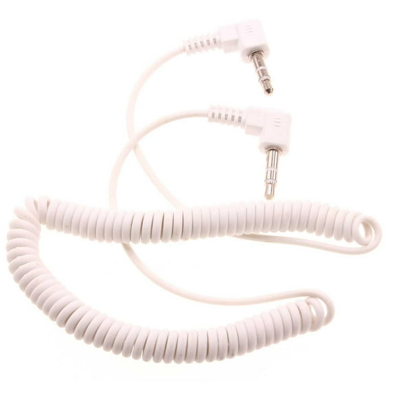 3.5mm Aux Cable Adapter Car Stereo Aux-in Audio Cord Speaker Jack Wire Coiled N6X for Microsoft Surface Go 3 (10.5) (10") 10.8 2 - Motorola One, Moto Z4 Z2 Play, Revvlry Plus, Edge Plus, G7 G6