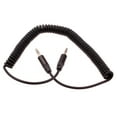 thumbnail image 1 of 3.5mm Aux Cable Adapter Car Stereo Aux-in Audio Cord Speaker Jack Wire Coiled X2W for Motorola Droid Turbo 2, Moto E4 PLUS G6 Play G Play (2021) E5 Play, One 5G Ace, E (2020), Razr (2020), 1 of 3