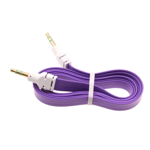 3.5mm Aux Cable Adapter Car Stereo Aux-in Audio Cord Speaker Jack Wire Q1K for Acer Liquid Jade Primo - Alcatel Onyx, Insight, Apprise, Jitterbug Smart 2, Avalon V, My Flip 2 4G, Go Flip V 4