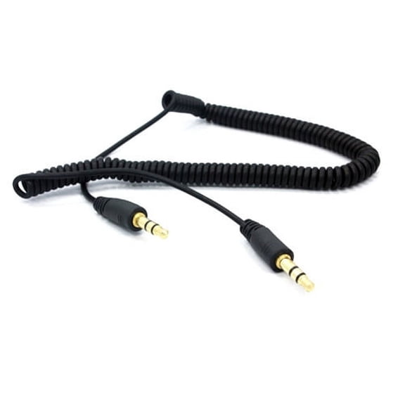 3.5mm Aux Cable for Kyocera DuraForce Ultra 5G/Pro 2 - Adapter Car Stereo Aux-in Audio Cord Speaker Jack Wire Coiled Compatible With DuraForce Ultra 5G/Pro 2
