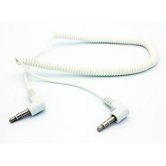 3.5mm Aux Cable for Moto G Power (2021)/Play (2021) Phones - Adapter Car Stereo Aux-in Audio Cord Speaker Jack Wire Coiled Compatible With Motorola Moto G Power (2021)/Play (2021)