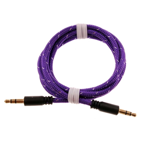 3.5mm Aux Cable for Samsung Galaxy XCover6 Pro Phone - Adapter Car Stereo Aux-in Audio Cord Speaker Jack Wire Braided A3L Compatible With Galaxy XCover6 Pro Model