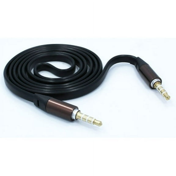 3.5mm Aux Cable for HMD Vibe - Adapter Car Stereo Aux-in Audio Cord Speaker Jack Wire Flat for HMD Vibe